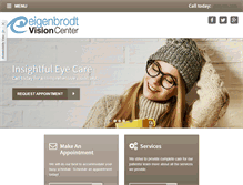 Tablet Screenshot of eigenbrodtvision.com